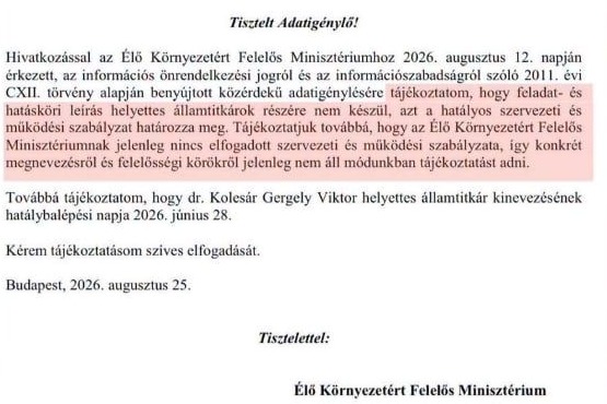 A Gajdos-féle minisztériumban továbbra sem tudja senki, mi a dolga
